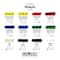 Golden® Heavy Body Acrylic 12 Colour Mixing Set